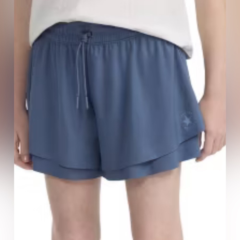 Converse Women's Navy Athletic Shorts